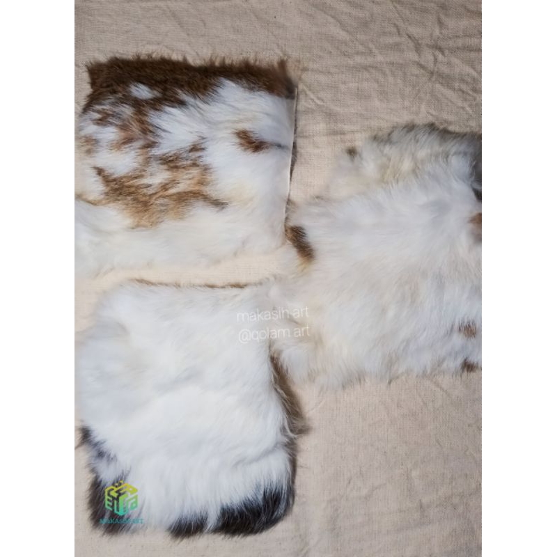 

ALAS TULIS, BULU KELINCI ASLI