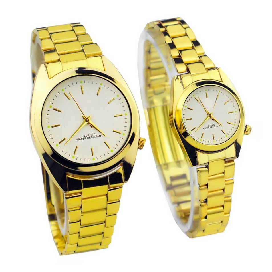 Bestseller PA ✅COD JAM TANGAN COUPLE MURAH 5 RANTAI PREMIUM GROSIR ARLOJI SK002