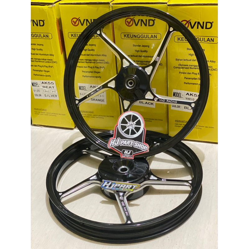 VELG VND AK 55 VARIO 125 RING 17  VELG VND AK 55 VARIO 110 VELG VND AK 55 SCOOPY VELG VND AK 55 GENI