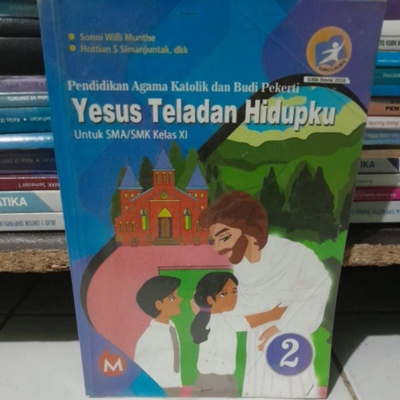 Buku Yesus teladan Hidupku kelas XI/11/2 sma edisi revisi