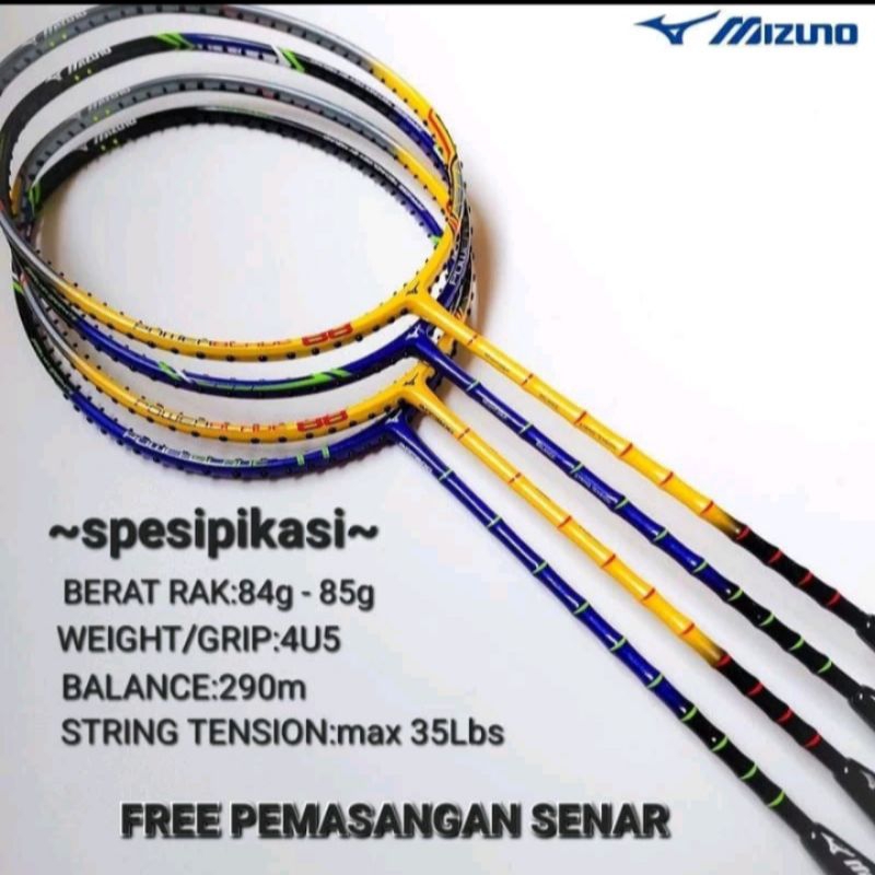 RAKET MIZUNO BAMBO POWER BLADE ORIGINAL 77/88 ORIGINAL