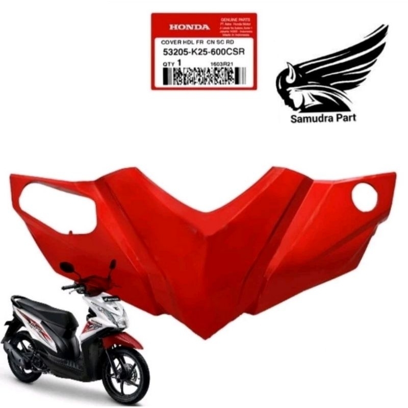 Cover batok totok depan Beat Fi original 53205K25600CSR