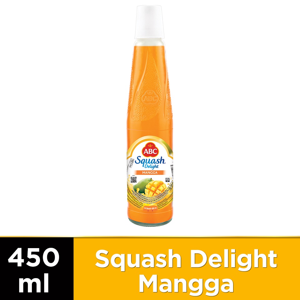 

7PSZ8 ABC Sirup Squash Delight Mangga 450 mL 5843