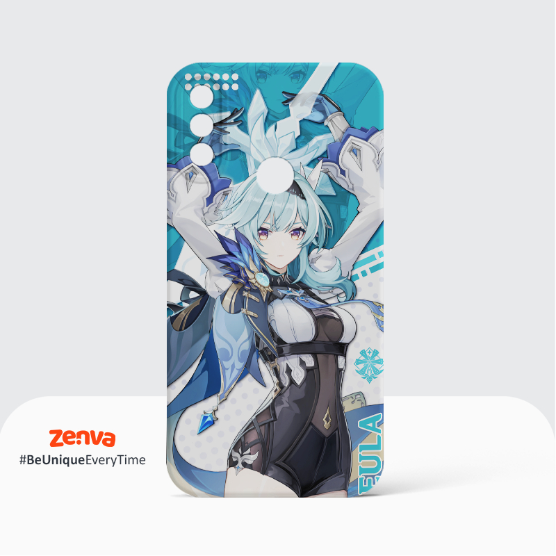 Phone Case Casing HP Anime Gaming Eula Lawrence Genshin Impact