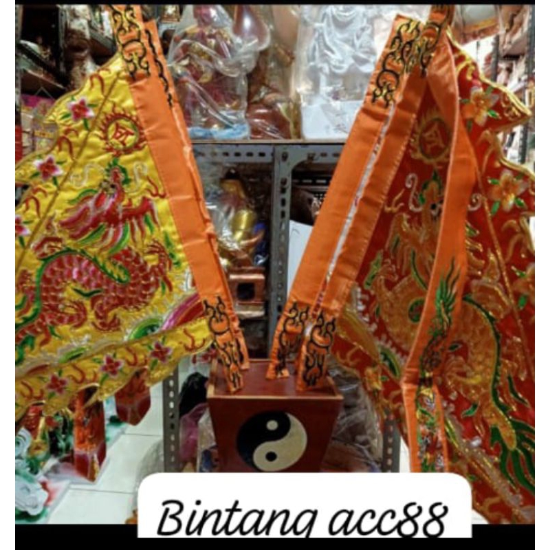 bendera 5warna bordir taiwan dan kotak