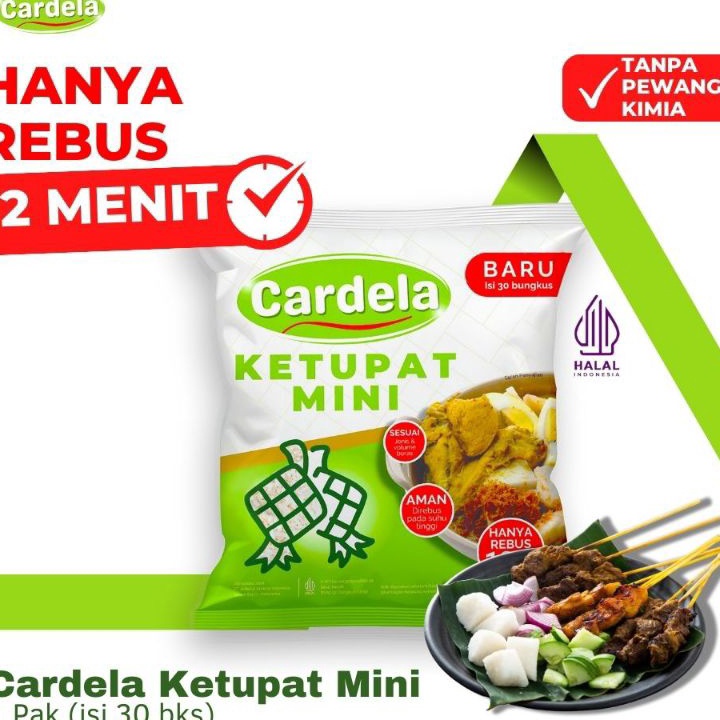 

RQYB4650 DISKON!!!!!!! KETUPAT MINI INSTAN, CARDELA ,ISI 30 PCS, PRAKTIS, ANTI GAGAL