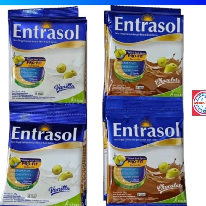 

DZMZ8190 ORIGINAL% Entrasol Renceng 21gram × 10 Sachet
