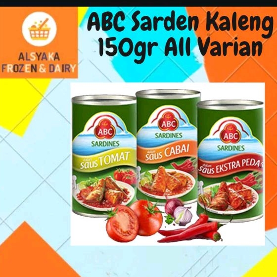 

ABC Sarden Kaleng 155gr All Varian