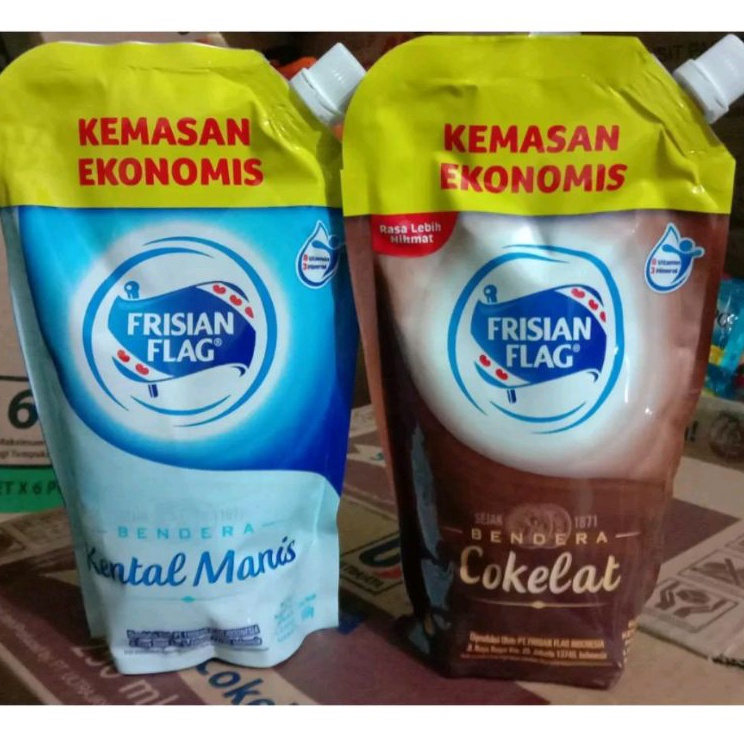 

QLZG2470 [PROMO MURAH!!!] Frisian Flag susu kental manis 545gr pouch.