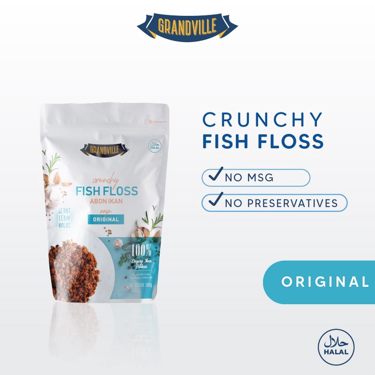 

[ΩT6&] Grandville Abon IKAN Crunchy Single Pack Original Spesial Discount