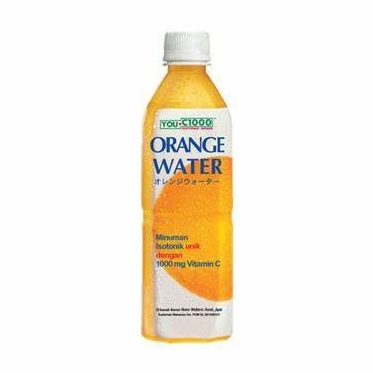 

[✣R77&] YOUC / YOU C 1000 ORANGE WATER PET 500 ML PER DUS ISI 24 [212]