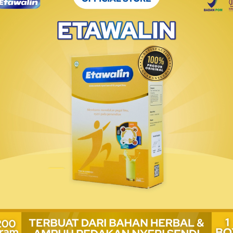 

Etawalin - Susu Kambing Etawa Solusi Asam Urat Pegal Linu 1 Box