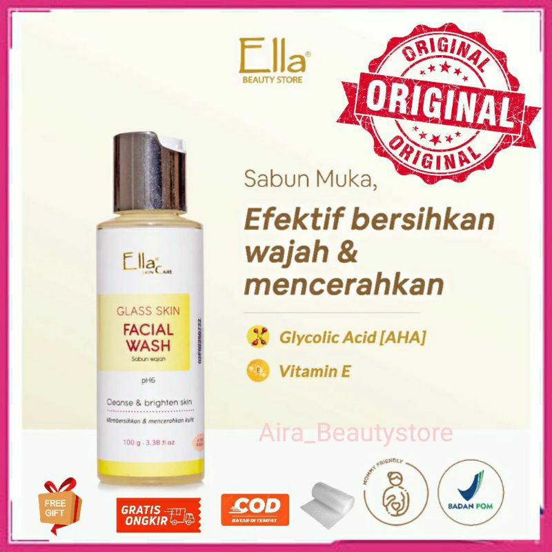 Ella Skincare Glass Skin Facial Wash