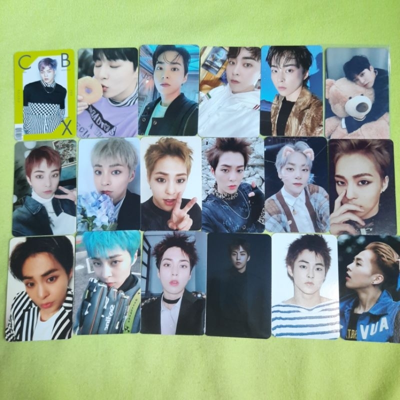 EXO XIUMIN PC PHOTOCARD ALBUM CBX MAGIC UNIVERSE DONUT DONAT DFTF PHOTOBOOK 1 2 EXPANSION BEAR BERUA