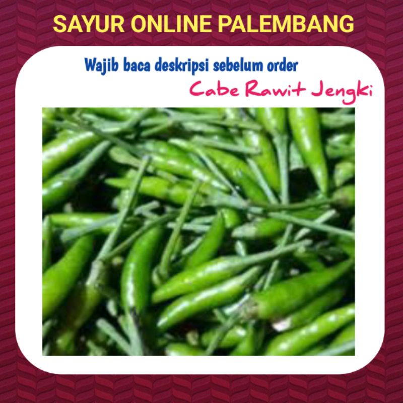 

Cabe Rawit Jengki - Toko Sayur Sayuran Segar Online Palembang