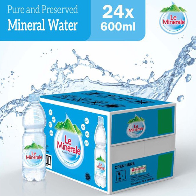 

[☮E94➢] Le minerale 600ml - air le minerale kemasan 600ml - le minerale 600ml Dijamin Murah