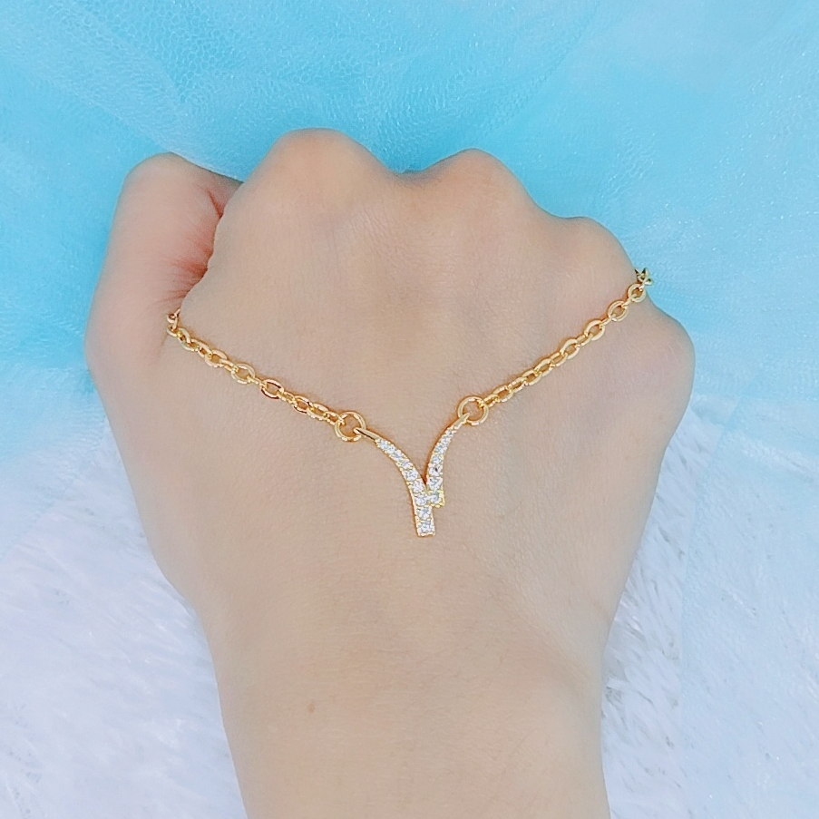 Kalung Wanita Fuji Rantai Nori  Panjang 45cm - SK67