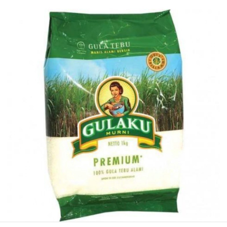 

[✿I10>] GULAKU Gula Tebu Premium 1kg Impor Terbaru