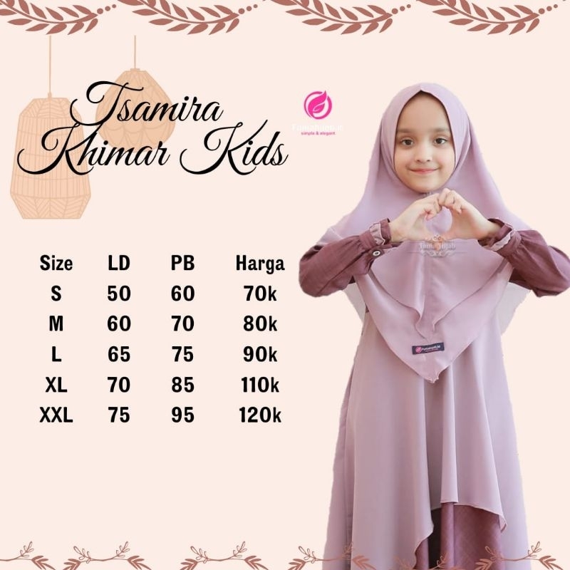 HIJAB ANAK TSAMIRA BY FANIA HIJAB