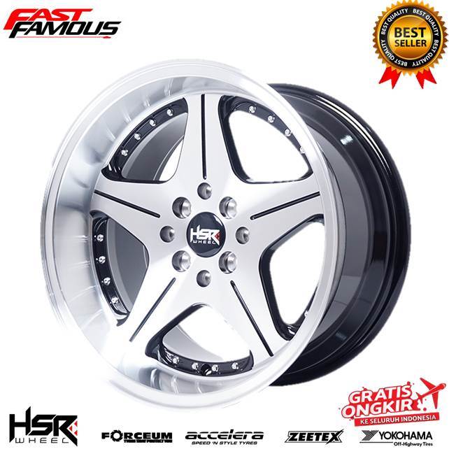 Velg celong ring 16 Hsr wheel type Anambas bisa untuk Avanza, Jazz, Civic dll