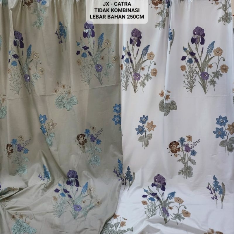 TOKO JAYATEX KAIN SPREI BAHAN CVC KATUN LOKAL ADEM METERAN