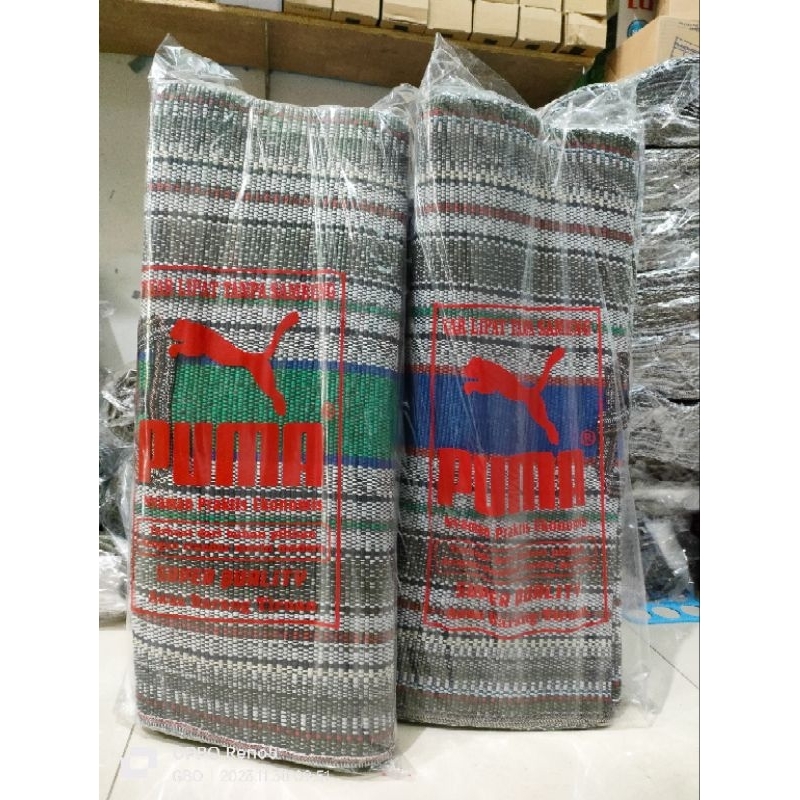 tikar lipat tanpa sambungan/tikar lipat/kloso/tikar hajatan