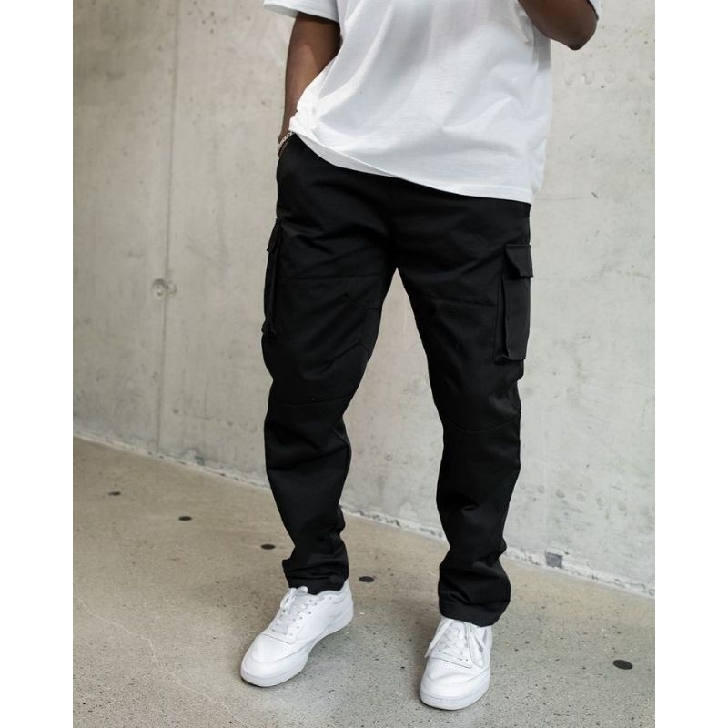 [BISA COD] ORIGINAL Celana Cargo Panjang Pria Dewasa kimpol Bahan Premium Size 28/38