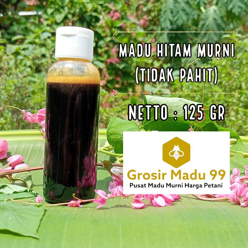 

Madu Hitam Asli Murni 100% Tanpa Campuran Hutan Akasia Carva 125 gr / 100ml