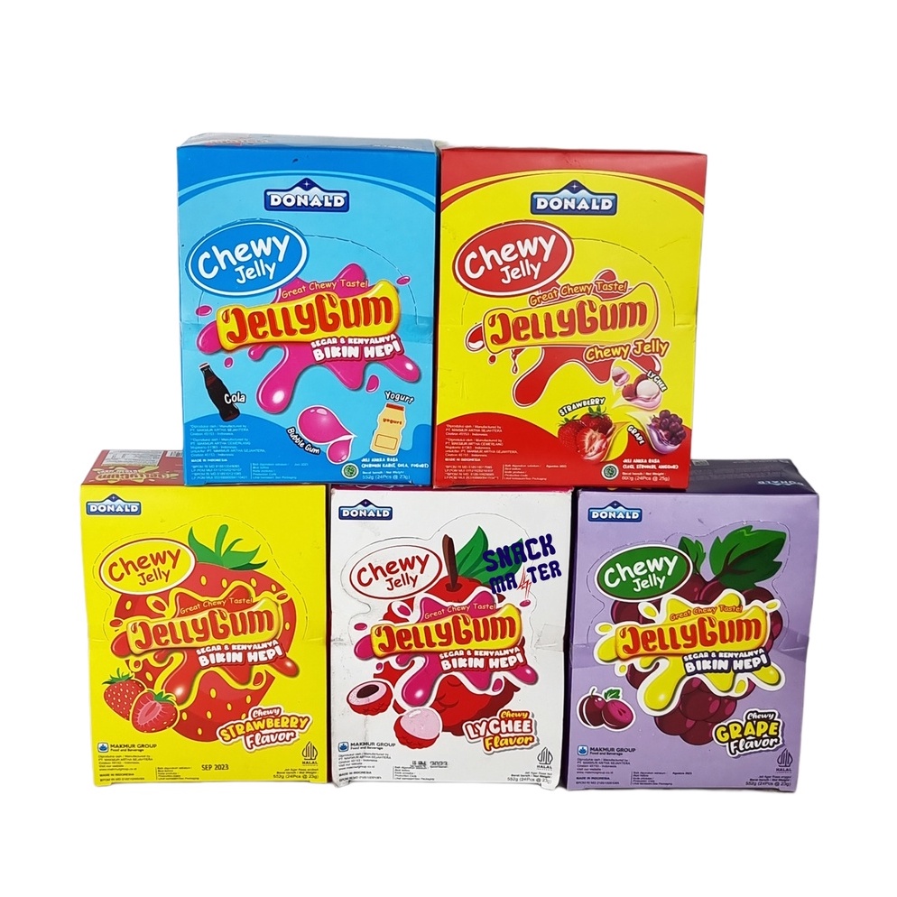 

I8GEY Donald Jelly Gum - Netto 24pcs x 25 gr 6991