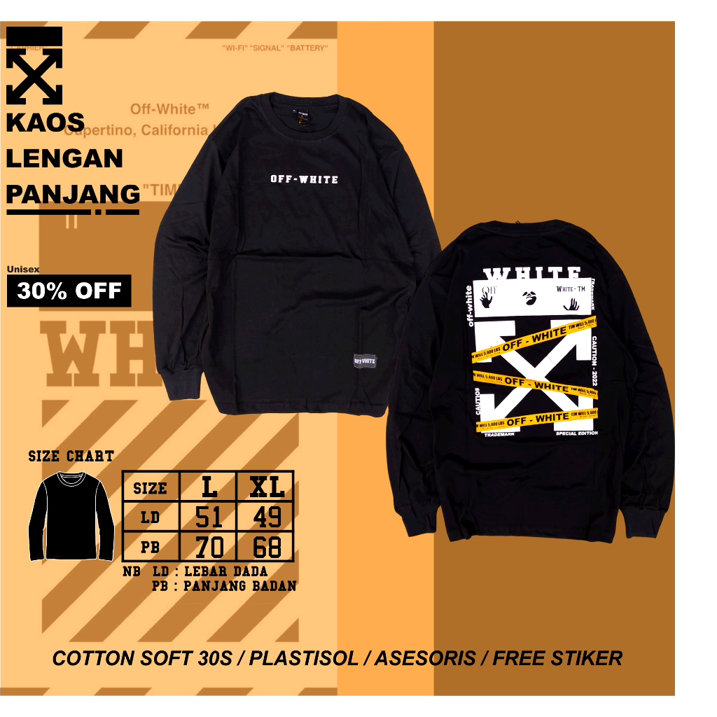 kaos pria tangan panjang / kaos tangan panjang pria / atasan pria lengan panjang / baju distro lenga