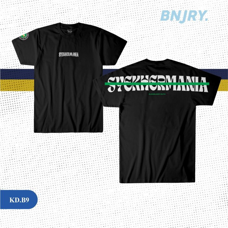 baju Kaos dakwah santri syekhermania ngopi islami punokawan banjari sholawat pria