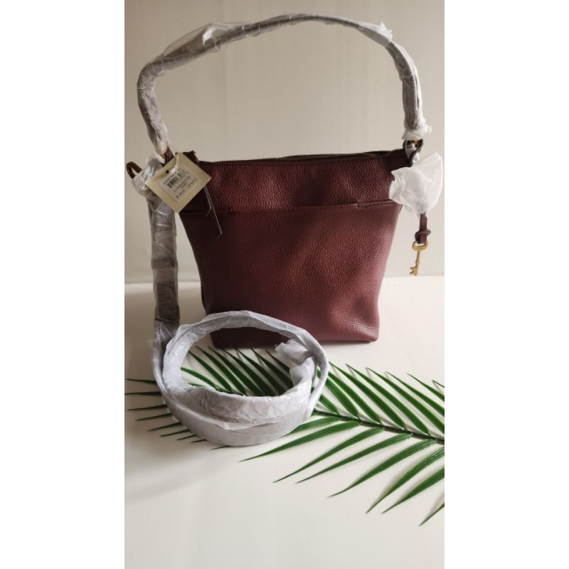 tasfossil Julianna Small Hobo Wine n