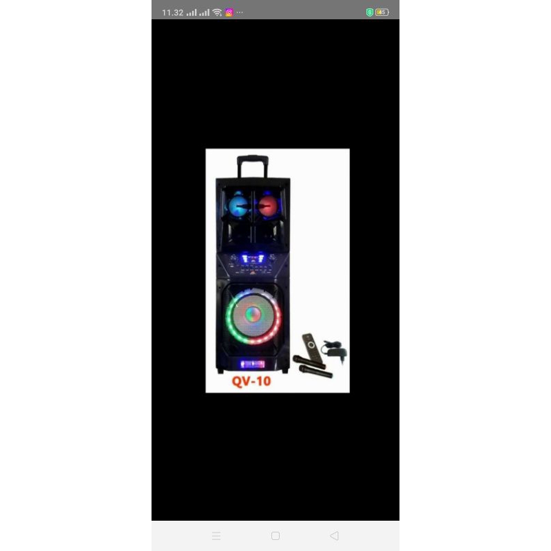 speaker portable wireless meeting JDL QV10 original