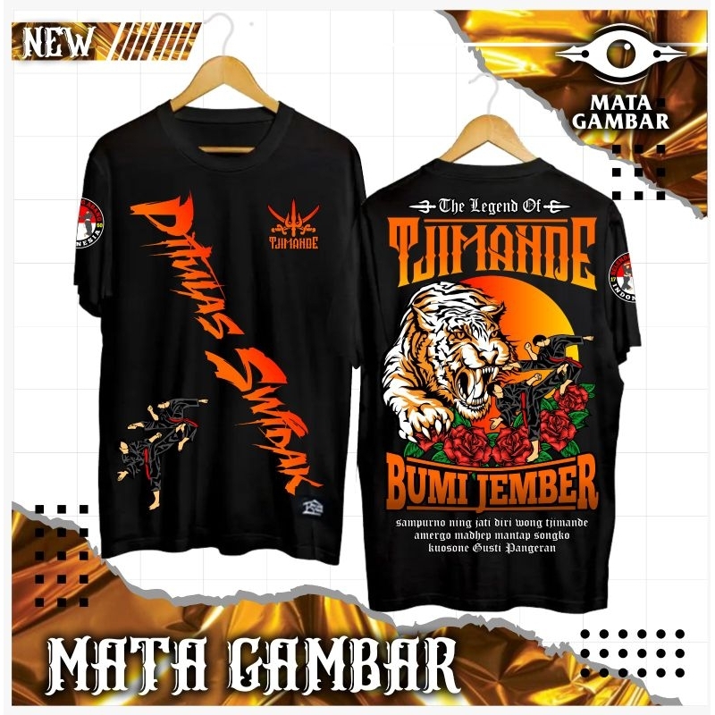 T-SHIRT TJIMANDE BUMI JEMBER || TJIMANDE PITULAS SWIDAK || COD