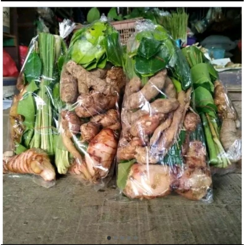 

Rempah Rempah Paket jahe sere daunsalam lengkuas