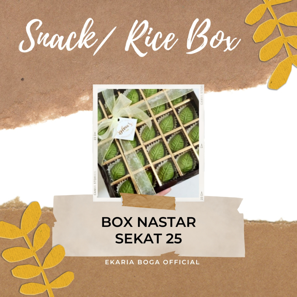 

BOX | BOX NASTAR | KOTAK KUE | CAKE BOX | BOX NASTAR SEKAT 25
