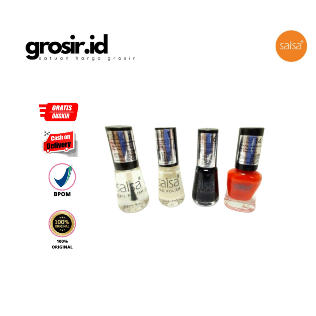 { PCS} SALSA KUTEK KHUSUS WARNA BENING/HITAM/MERAH/PUTIH 8ML