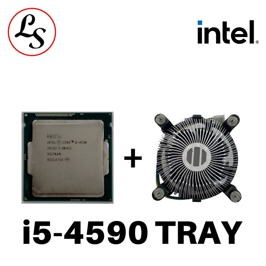 INTEL PROCESSOR i5-4590 / i5 4590 3.5Ghz LGA 1150 + Fan TRAY