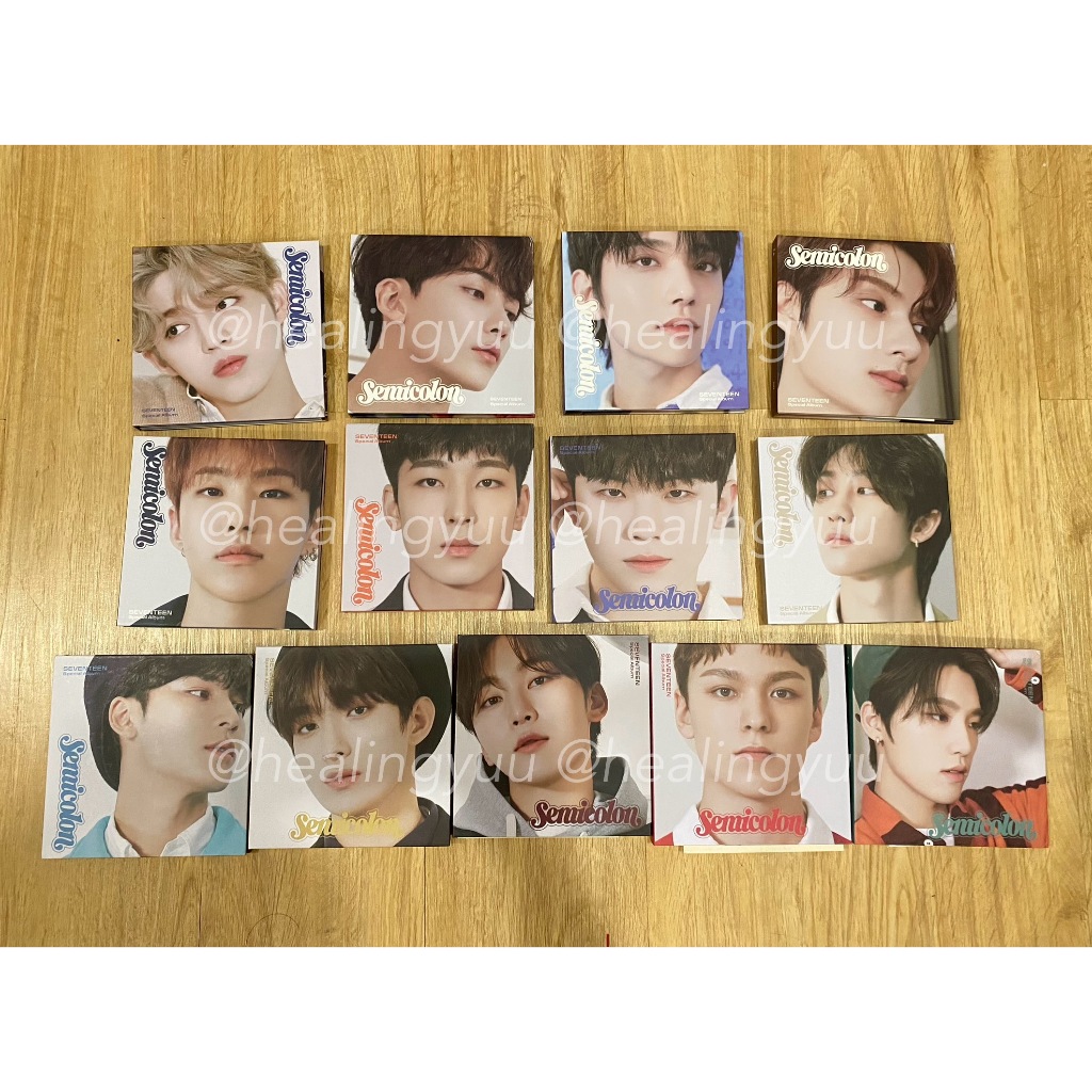 ALBUM ONLY DIGIPACK SEMICOLON SEVENTEEN OT13 SEVEENTEEN
