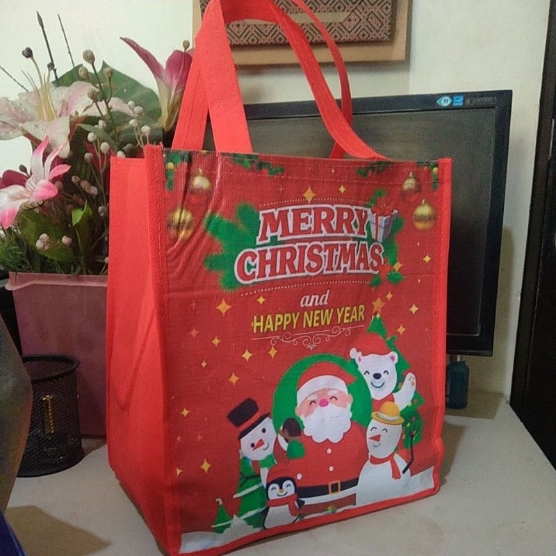 

tas natal READY STOCK UK BENTO P24xL17xT27 harga per pcs