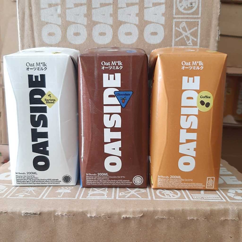 

OATSIDE Mini Straw Oat Milk 200ml (Kemasan dengan Sedotan) [SATUAN]