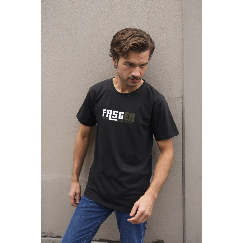 ROMP Kaos Pria Spandex - Enzim Sablon