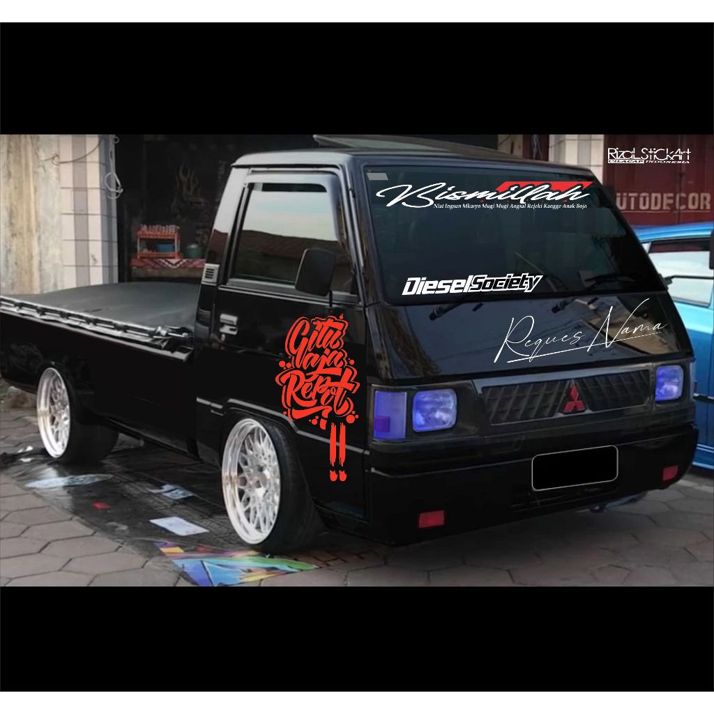 stiker l300 pick up stiker l300 pick up variasi