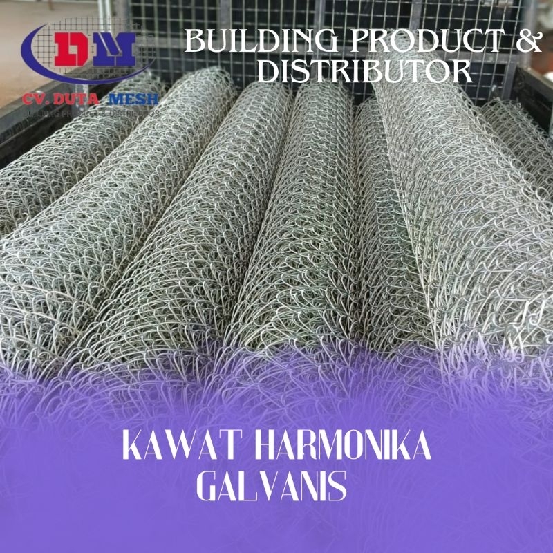 Kawat Harmonika GALVANIS 4 mm