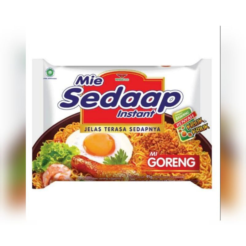 

Mie Sedaap Instan Mie Goreng 90gr