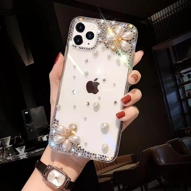 Handmade casing iphone 15promax 15pro 14pro 14promax 13pro  reno 10 oppo a58 samsung a34 Bling casin