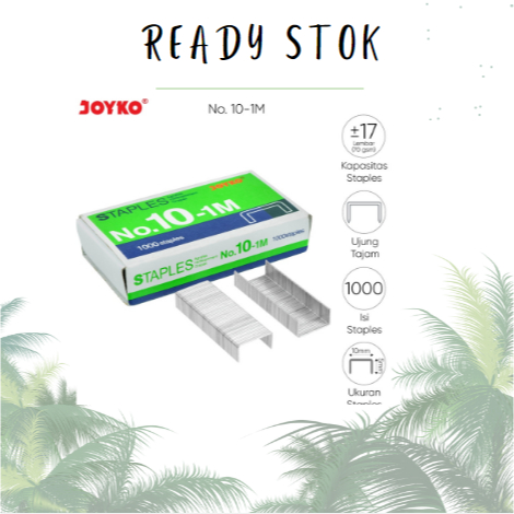 

ISI STAPLES 10-1M JOYKO ( DUS KECIL )