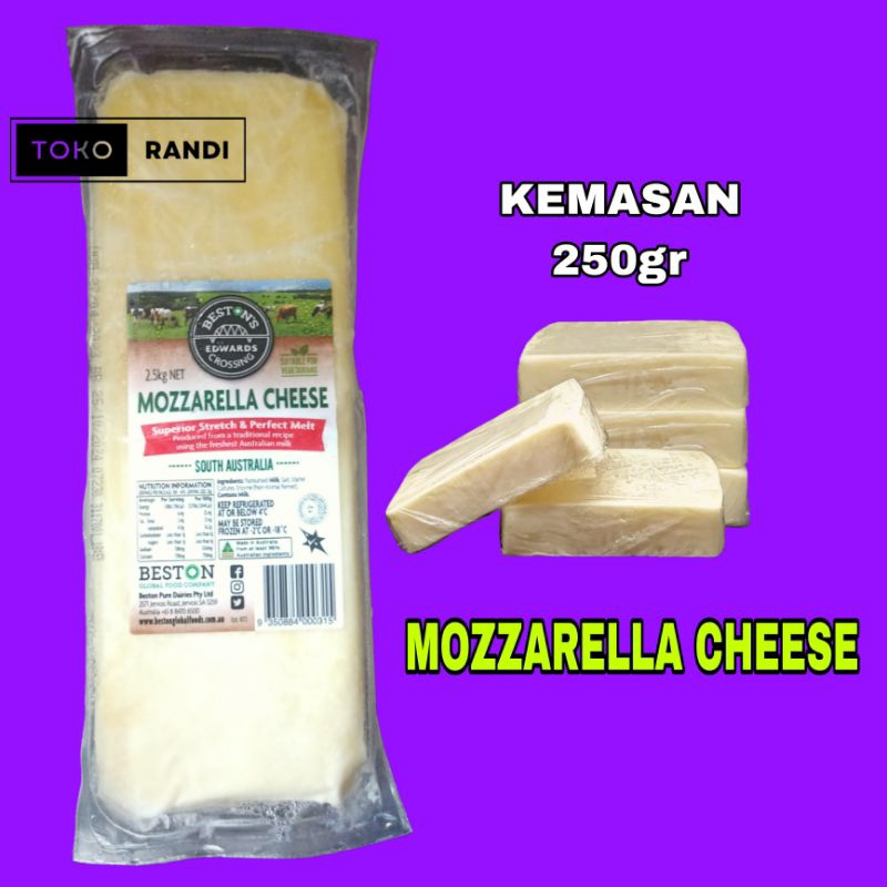 

Keju Mozzarella Block Beston Edwards Crossing Pack Asli