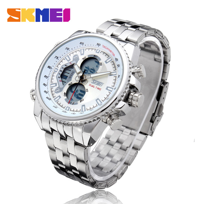 SKMEI 0993 / SK 0993 / SK0993 Jam Tangan Pria Analog Digital Rantai Original Water Resist Tahan Air