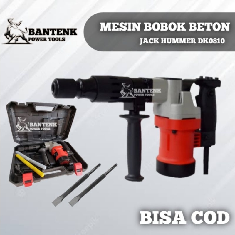 MESIN BOBOK BETON JACK HUMMER DEKWE DK0810. MESIN BOR BOBOK TEMBOK BETON